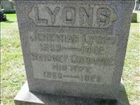 Lyons, Jeremiah and Bridget (Donahue)